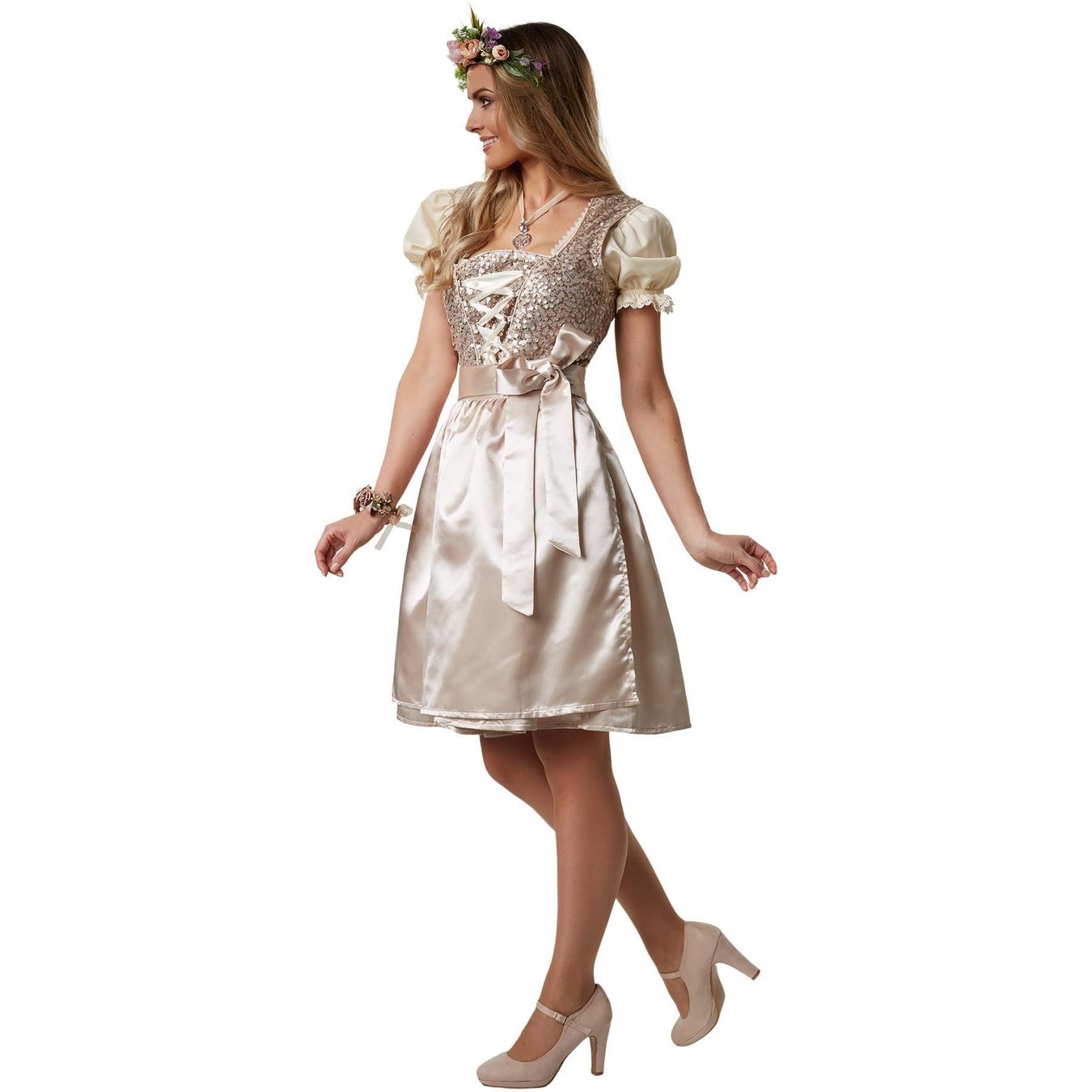 Kostüme: Damen Mini Dirndl Trachtenkleid Größe S – Neu (gemäss Beschreibung) aus Murten von Roland.Kemmer.AG 2