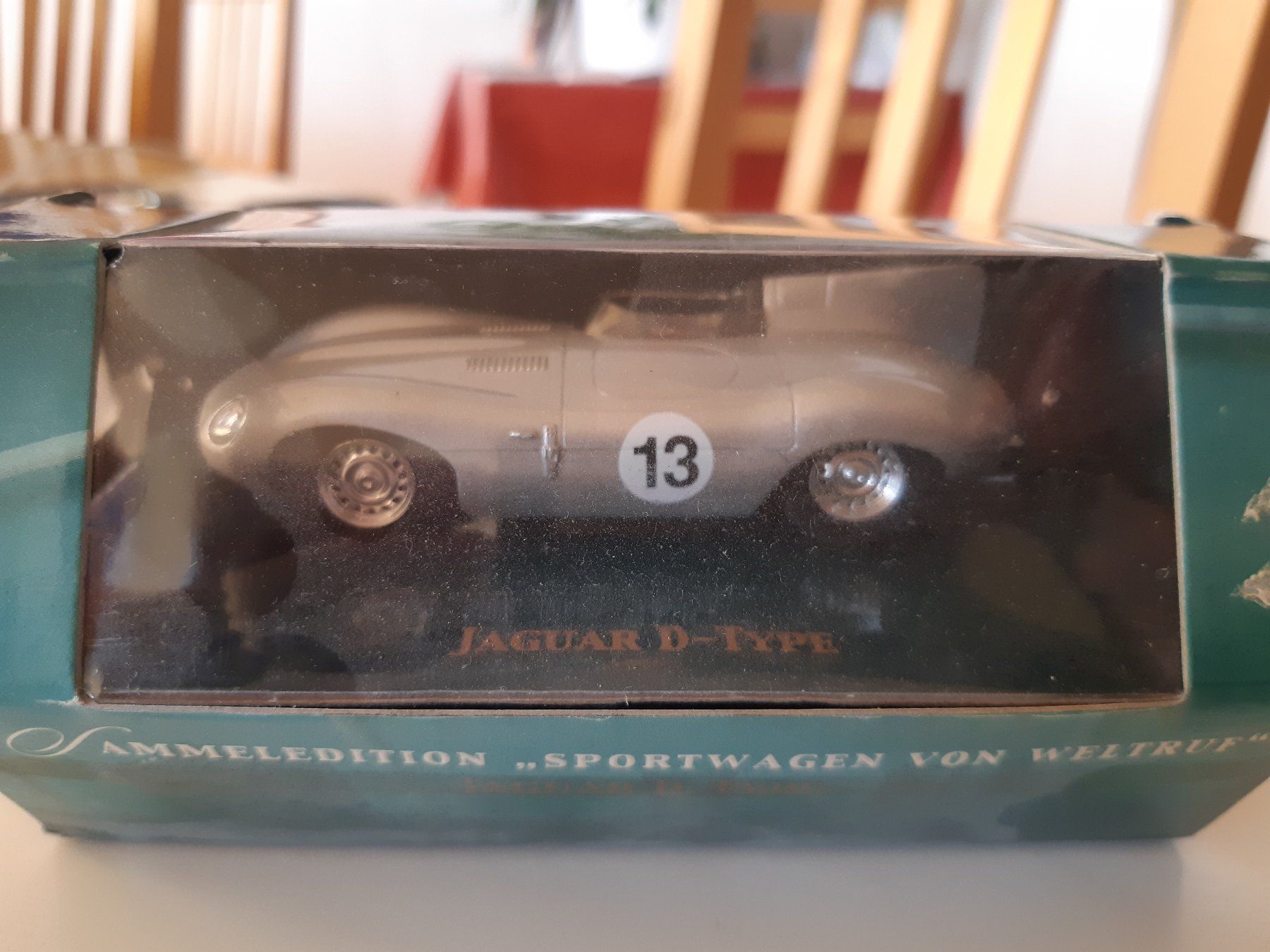 Modellini d'auto: Jaguar D-Type 1955 – Nuovo e nell'imballaggio originale da Schenkon venduto da magier54