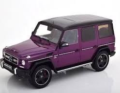 MERCEDES AMG G63 VIOLETT 1:18 iSCALE