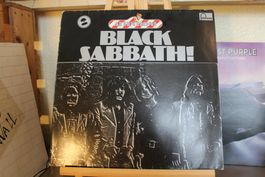 BLACK SABBATH  Attention 1971 D *Gewaschen* VG++ Rar selten
