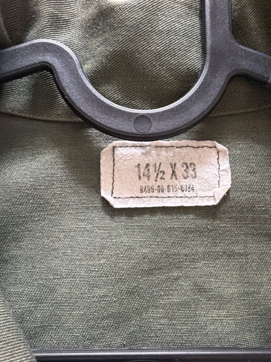 Giacche: Veste militaire US  - Taille 14 1/2 48 – Usato da Martigny venduto da O96 1