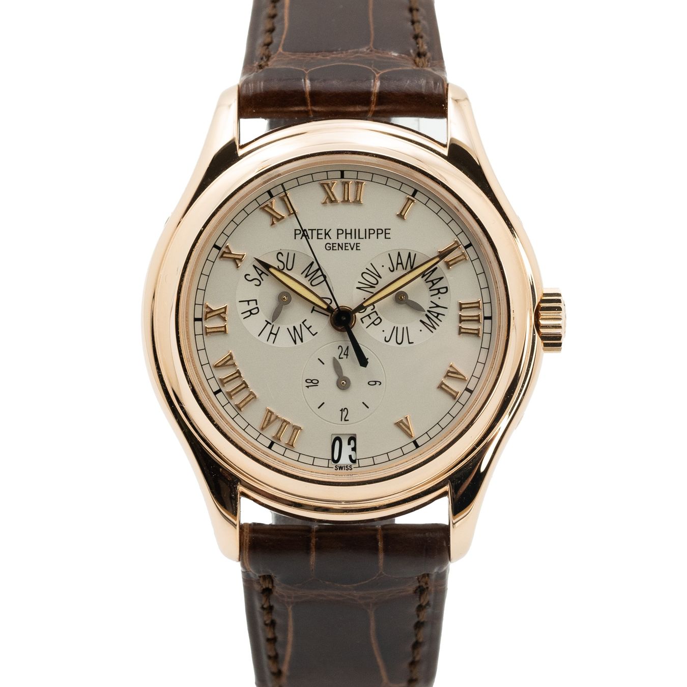 Patek Philippe Uhren: Patek Philippe 5035R Annual Calendar Unworn Full set – Neu und originalverpackt aus Genève von Swisstreasures-SA