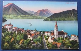 Antike Ansichtskarte, Vitznau, Vierwaldstättersee ungelaufen