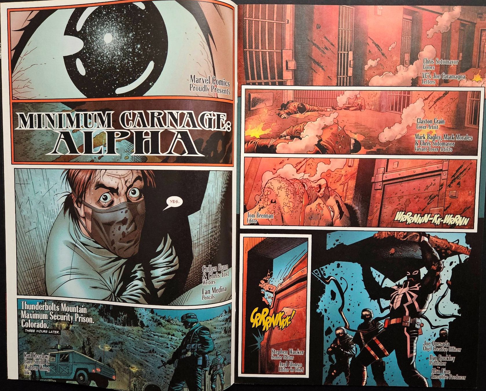 Fumetti: MINIMUM CARNAGE ALPHA #1 ONE-SHOT STORY VENOM MARVEL 2012 – Usato da Lugano venduto da YouWantUS 2