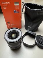 Sony FE 20mm F1.8 G