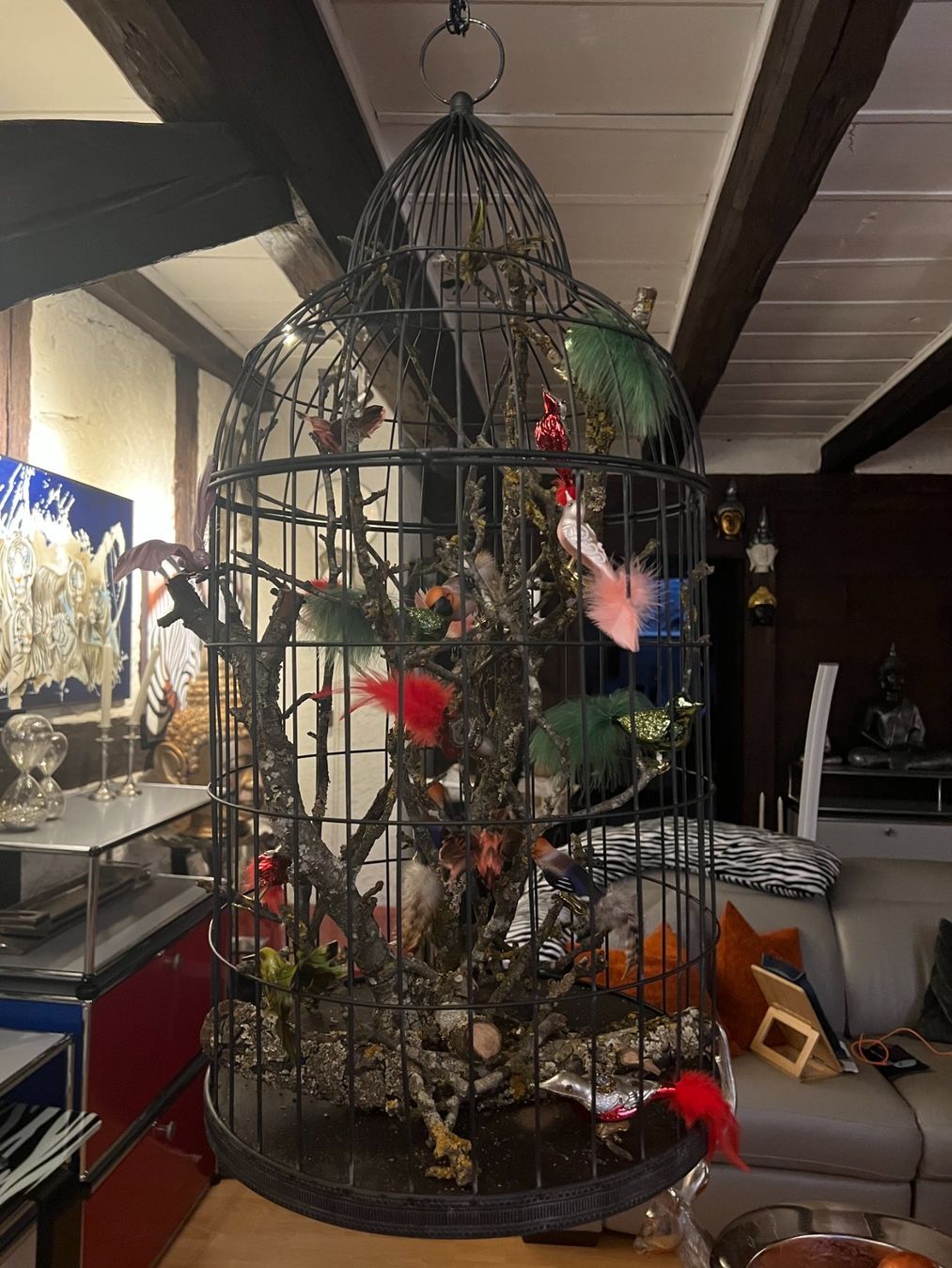 Tutte le decorazioni: Vogelkäfig als  Deko – Nuovo (secondo la descrizione) da Burgdorf venduto da Vida6 1