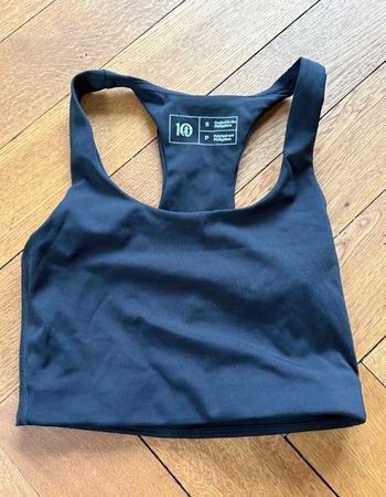 Sport-BH von Tentree, Gr. S, schwarz
