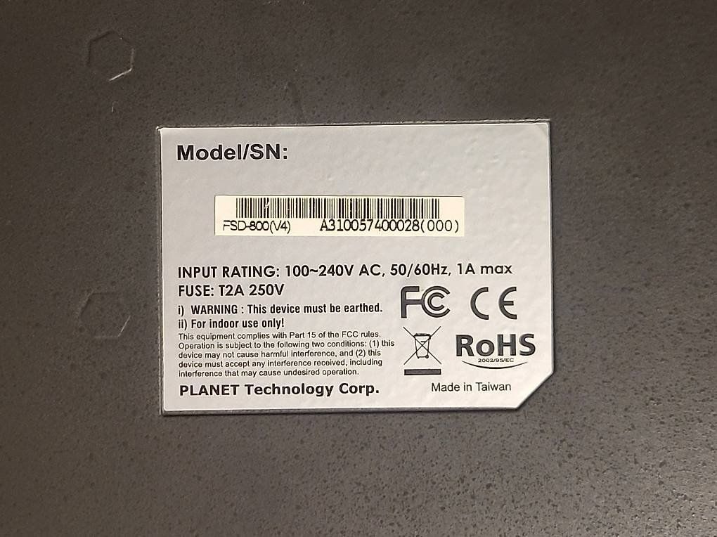 Hub & Switch: SUPERDEAL - Switch Planet FSD-800 V4 – Usato da Rütihof venduto da Cervulat 3