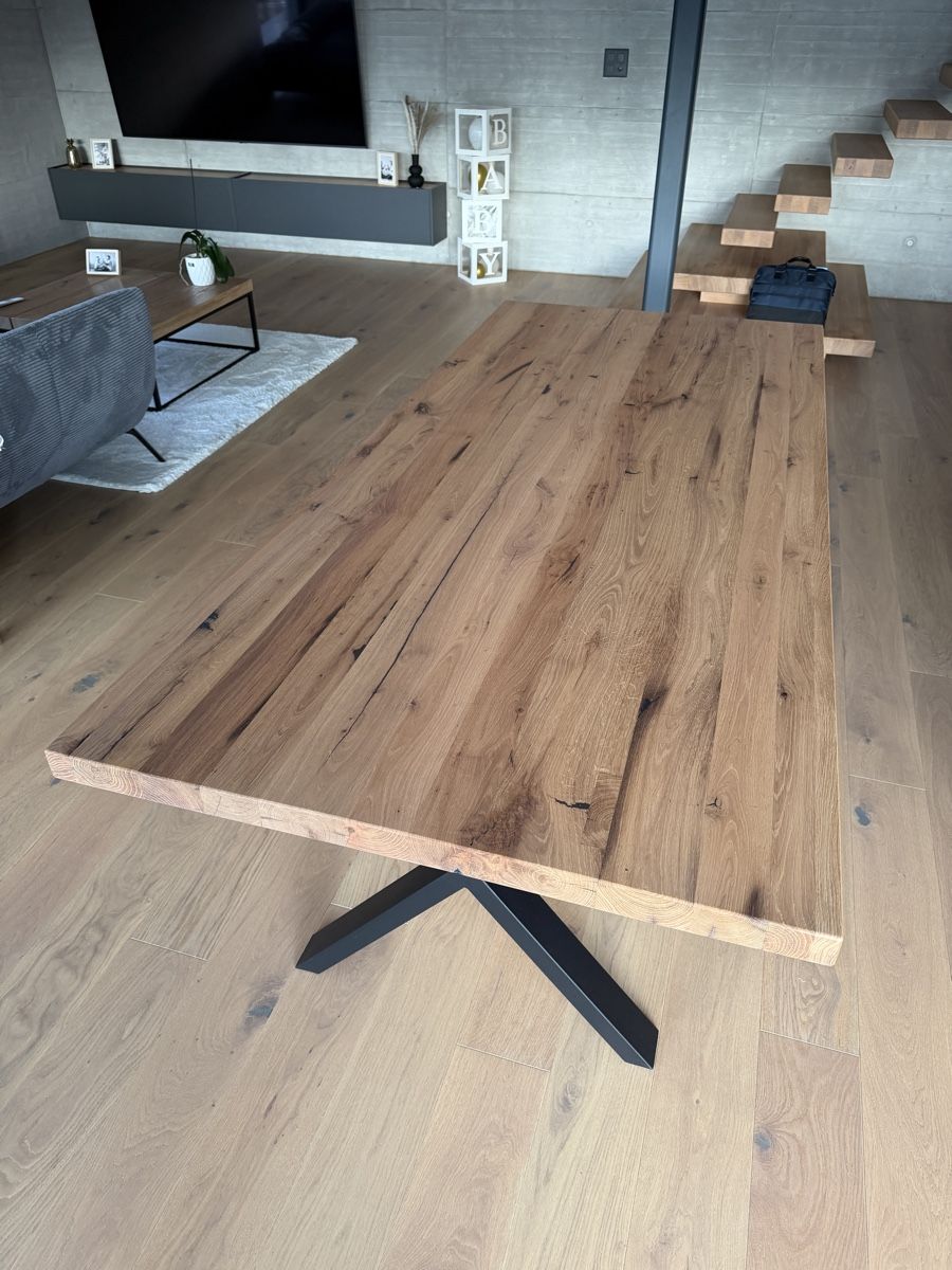 Tavoli: Table en chêne massif – Nuovo (secondo la descrizione) da Moutier venduto da Ma2740 2