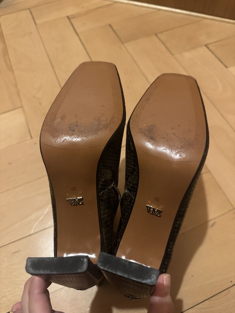 Zara Scarpe da donna: Zara Ankle Boots, Snake Print - 39 – Usato da Genève venduto da bea_72cz 4