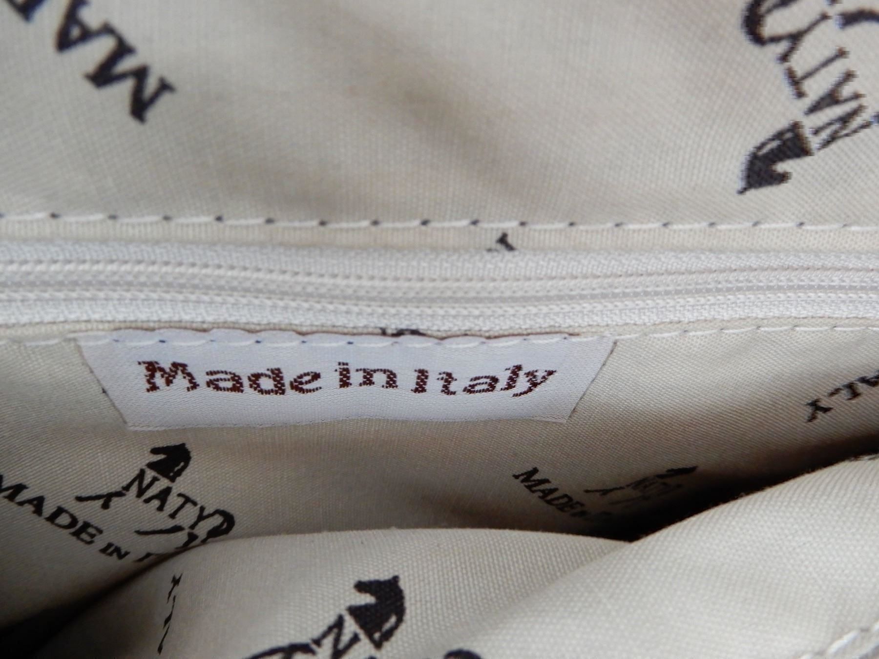 Taschen für Damen: Lederhandtasche Made in Italy, schwarz – Gebraucht aus Burgdorf von Liss 4