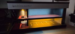 Diorama Garage Parking pour miniature 1/64