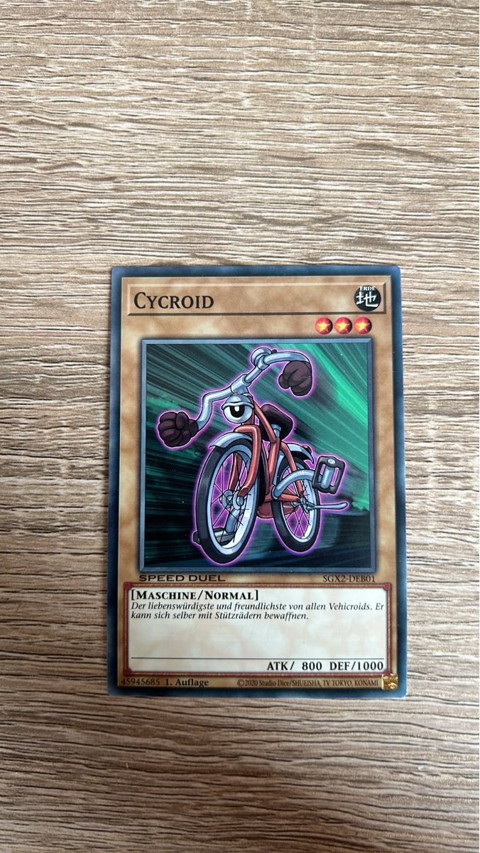 Yugioh Sammelbilder & Trading cards: Yu-Gi-Oh! Cycroid SGX2-DEB01 – Neu (gemäss Beschreibung) aus Kaiseraugst von Baum_12