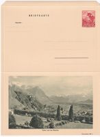 Briefkarten, FL 1a + 1b, ungebraucht