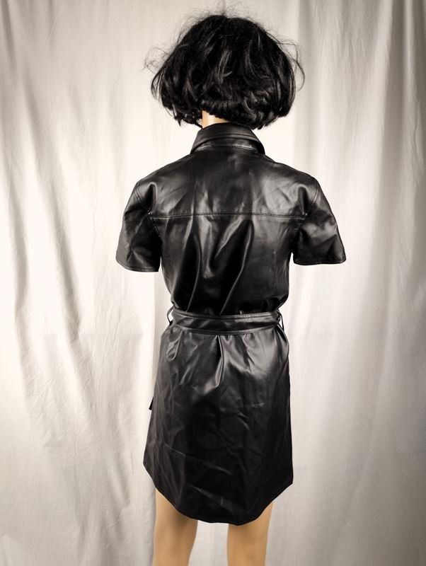 H&M Vestiti: H&M Kunstleder Kleid Gr. XS – Usato da Schübelbach venduto da Restwert_Schubelbach 2