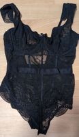 Hunkemöller Bodies (Dessous) 2 schwarz und 1 Blau, Grösse L