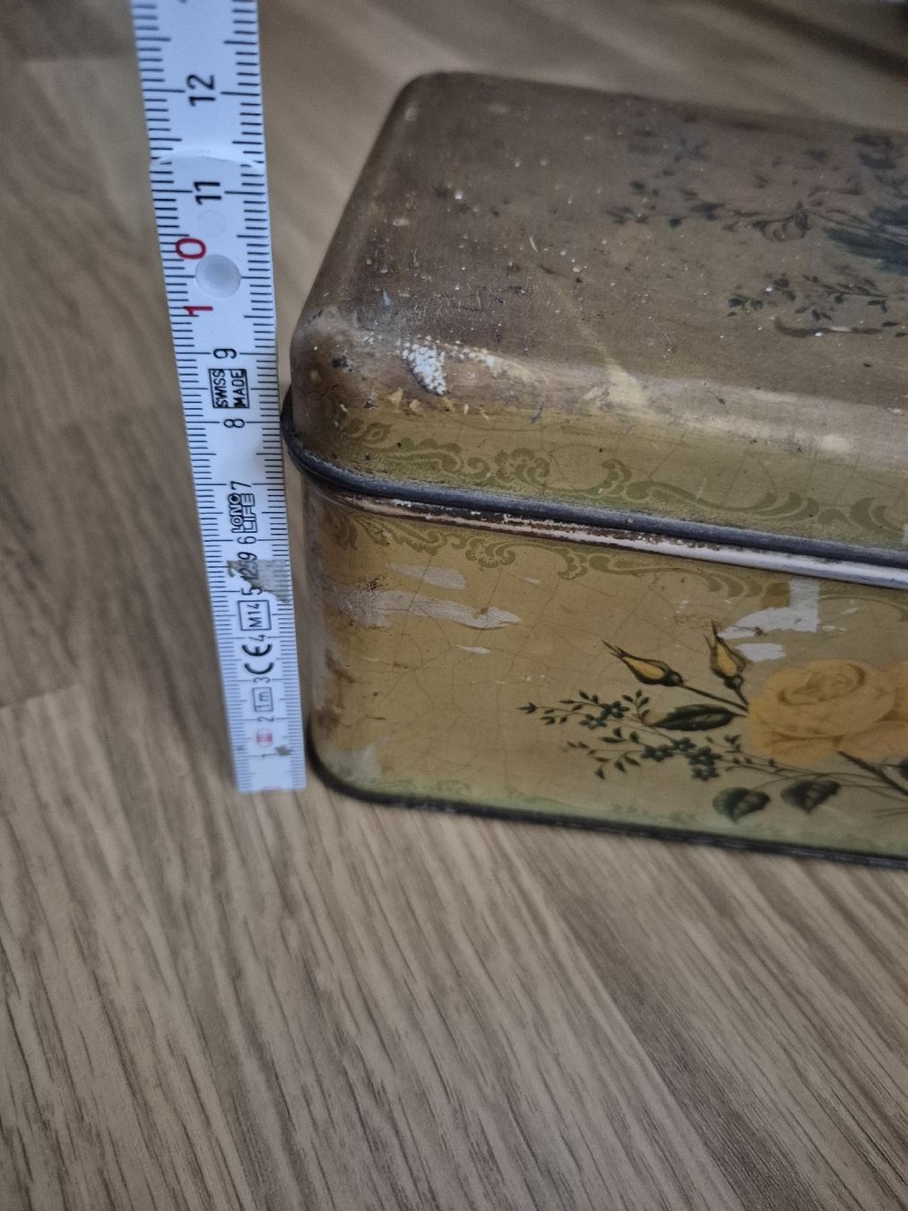 Barattoli: Vintage Keksdose Metalldose – Usato da Langenthal venduto da Polarisstern 7
