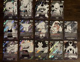 Dragon ball SB01 & SB02 super rares SR Eng