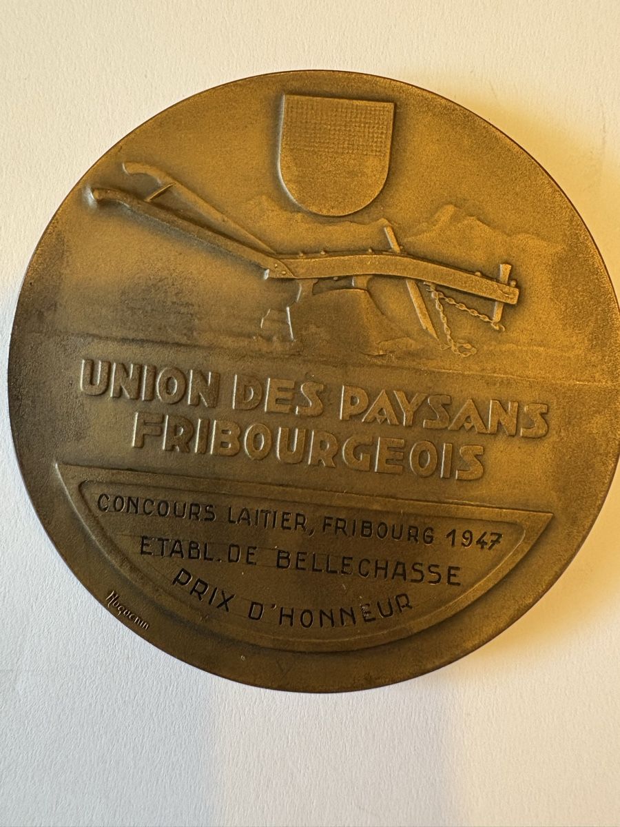 Medaillen: Bronzemedaille 1947 Freiburg  – Gebraucht aus Murten von Tzaugg 1