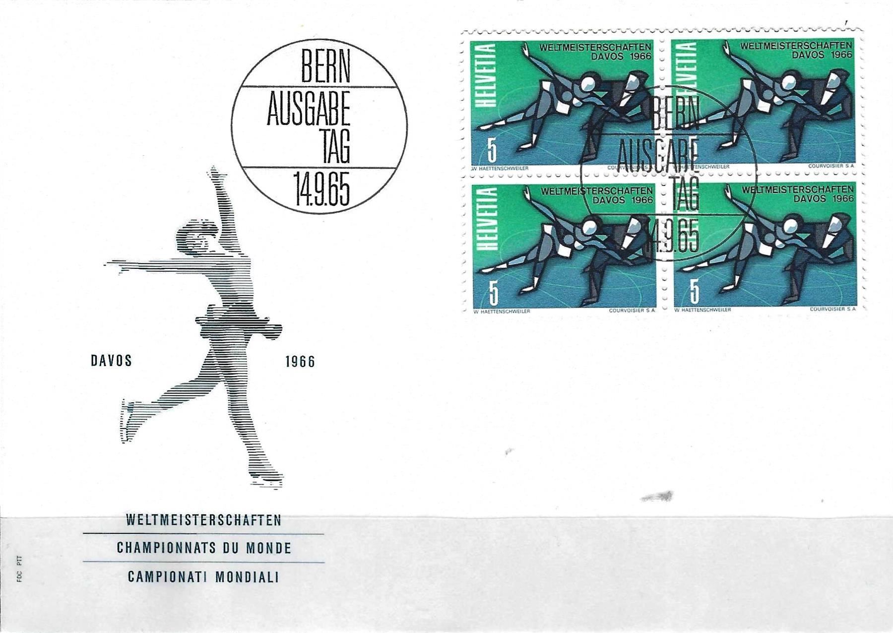 Tutti i francobolli: FDC  Viererblock 1965 – Usato da Koblenz venduto da Himmelsreiter