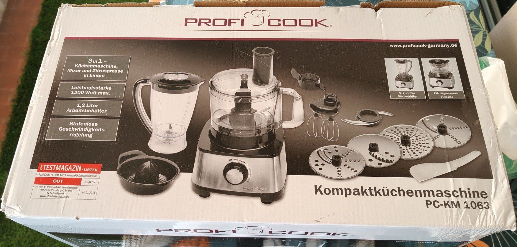 Küchengeräte: Küchenmaschiene Profi Cook – Neu und originalverpackt aus Safenwil von Pluess1000 1