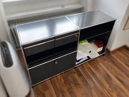USM Haller Sideboard schwarz / Lowboard