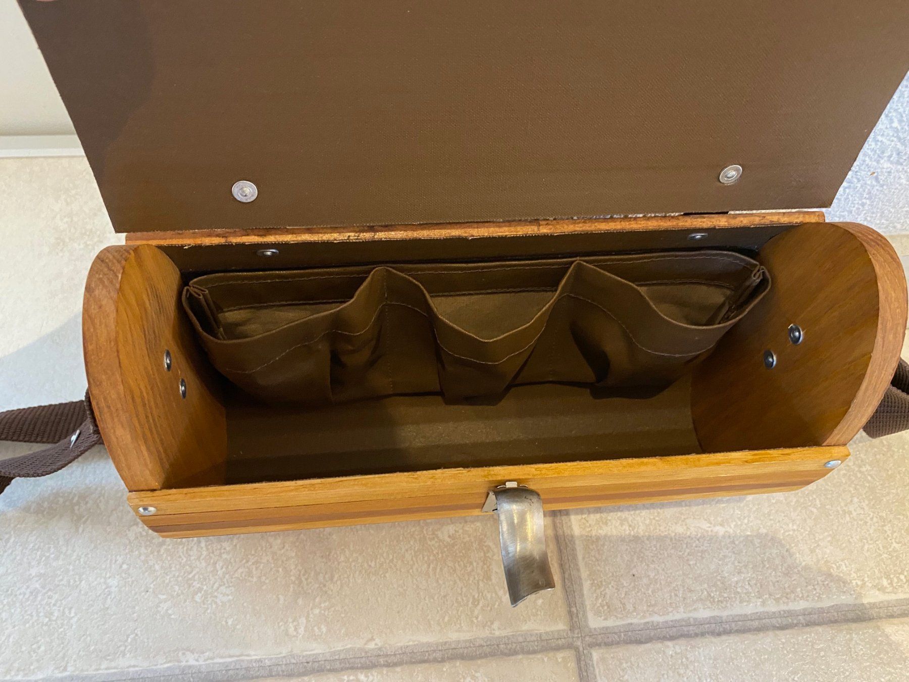 Borse da donna: Nostalgische Holztasche – Usato da Spiez venduto da Tiger801 2