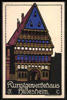 Steindruck-AK Hildesheim, Ansicht des Ku