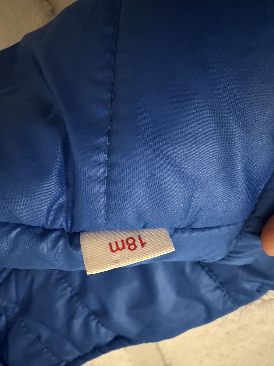 Altro abbigliamento per bambino: Weste Kinder blau Grösse 86/92 Monate mit Tiger – Usato da Füllinsdorf venduto da had_kv5k 1