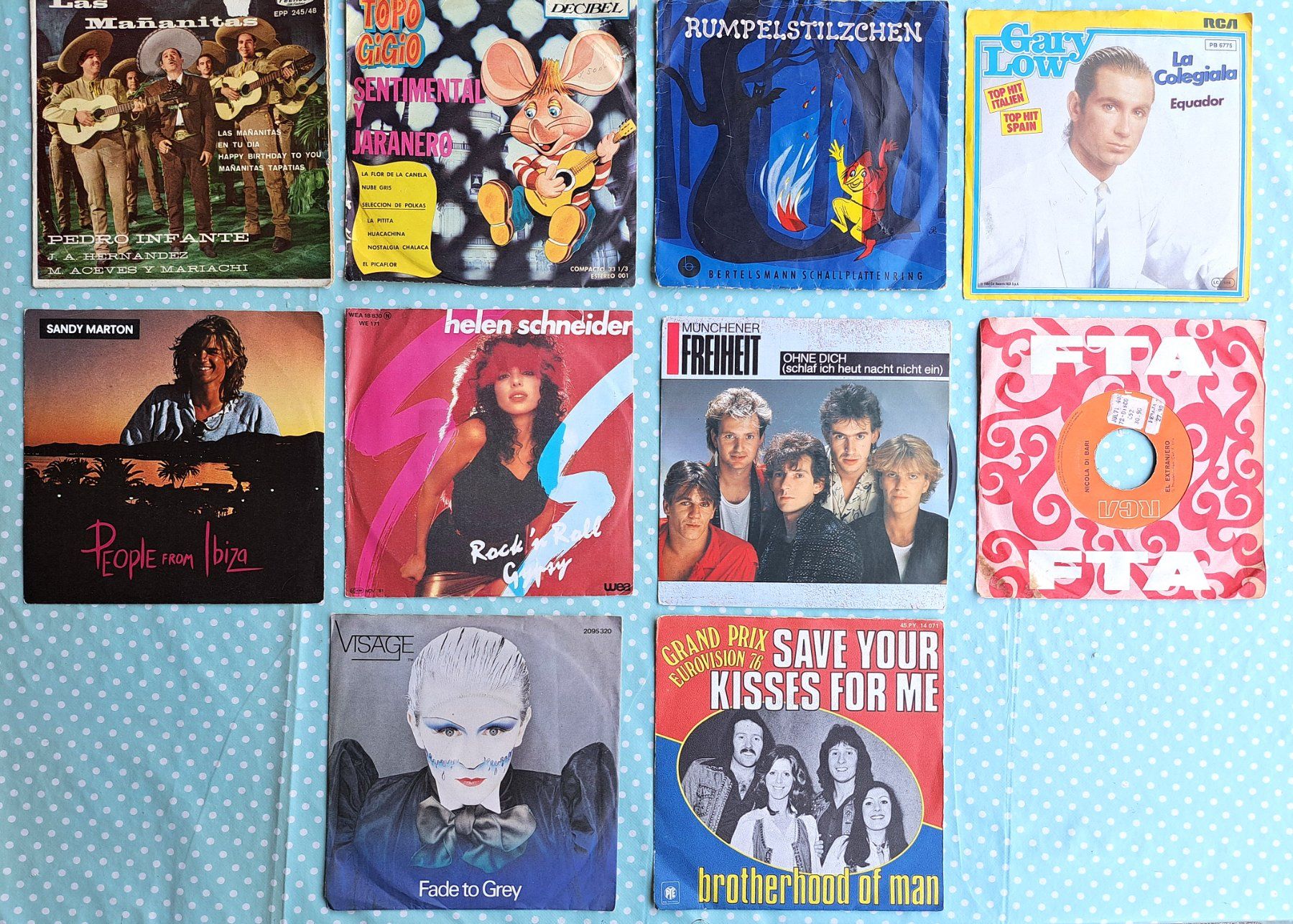 Dischi in vinile: Singles Paket 10 Stück_Single-Set7 – Usato da Schlieren venduto da Rcaliforni