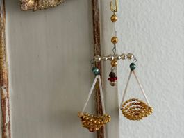 Christbaumschmuck Waage Gablonz
