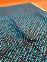 Afrikanischer Stoff "Peacock" 6 Yards 550 x 118 cm