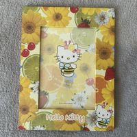Cadre photo Hello Kitty Fleuri Vintage 2003 Sanrio