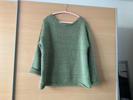 Pull-over neuf comme du mohair