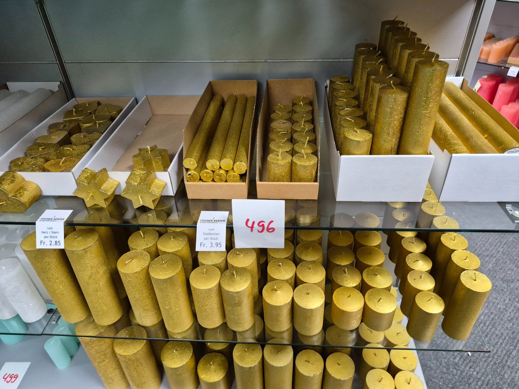 Candele: 496 Posten Kerzen aus Liquidation – Nuovo (secondo la descrizione) da Derendingen venduto da Meisterstuecke 2