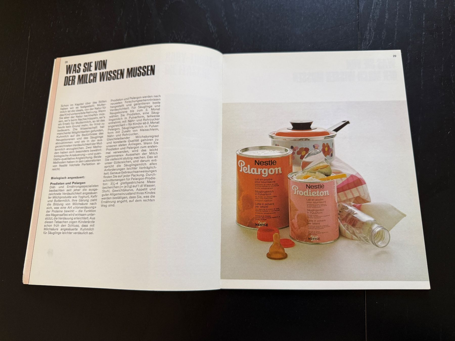 Bücher: Nestlé "Geschenk des Lebens" Broschüre – Gebraucht aus Erstfeld von Uhu1980 3