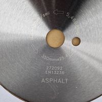 Asphalt Diamanttrennblatt 350mm 25.4mm Trennscheibe
