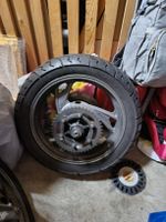 Roue arrière moto Yamaha TDM850 3VD 1993