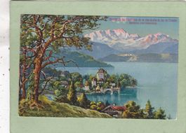 Kitsch Kunst Oberhofen mit Blümlisalp  André Roth