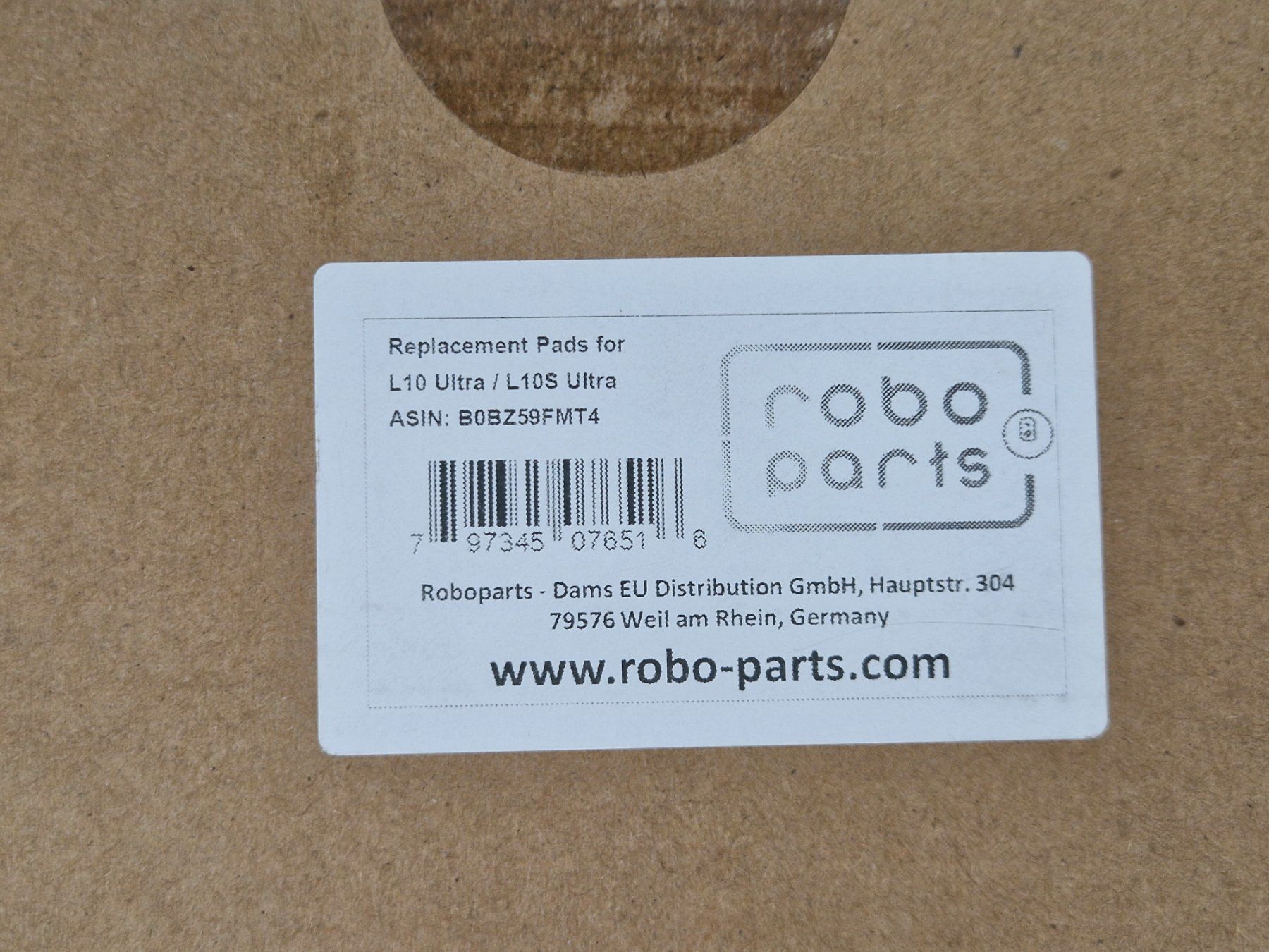 Sonstiges für Haushalt & Wohnen: ROBOPARTS Wischpads – Neu (gemäss Beschreibung) aus Muhen von Restwert_Muhen 4