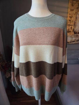 ONLY Damenpullover gestreift Gr. XL