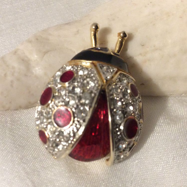 Collier Et Broche Ange En Métal Doré - Marque Pierre Lang (occasion, Origine France)