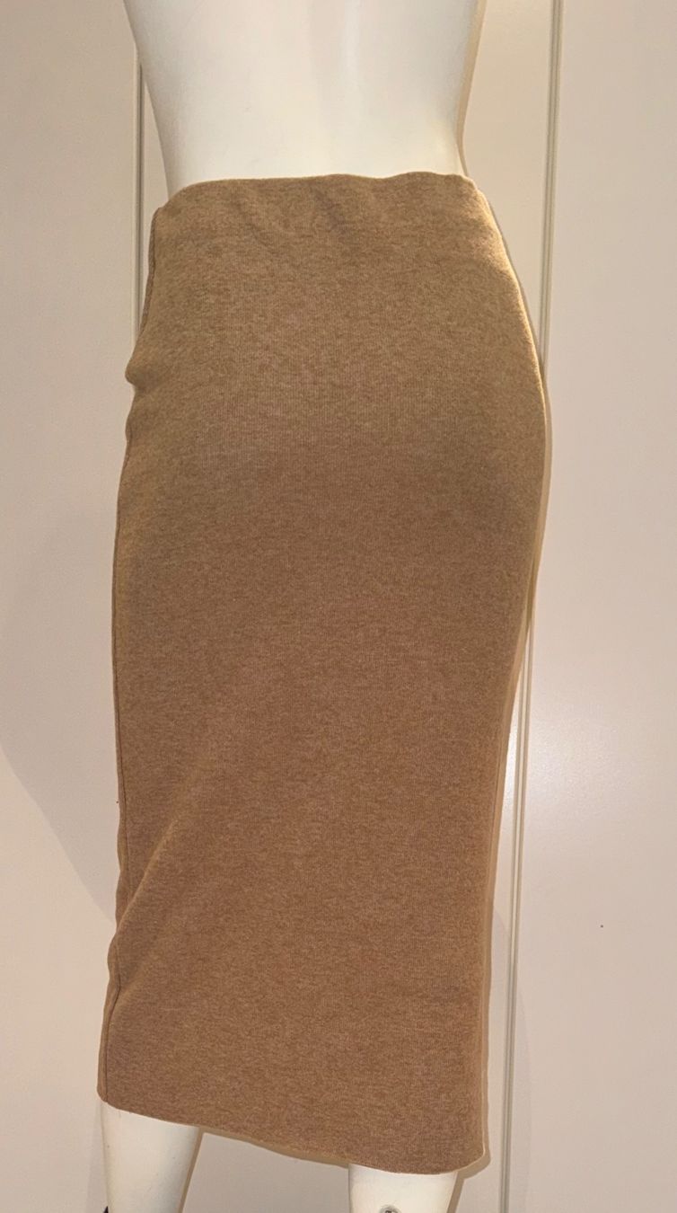 Gonne: Jupe mi-longue alcantara beige-brun S – Nuovo (secondo la descrizione) da Genève venduto da fto_sz8d 2