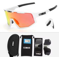 Bliz Sonnenbrille Sportbrille Weiss/Rot - Neu