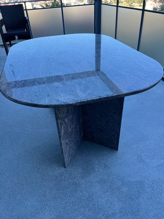 Esstisch / Gartentisch aus Granit, wetterfest Kaufen auf Ricardo