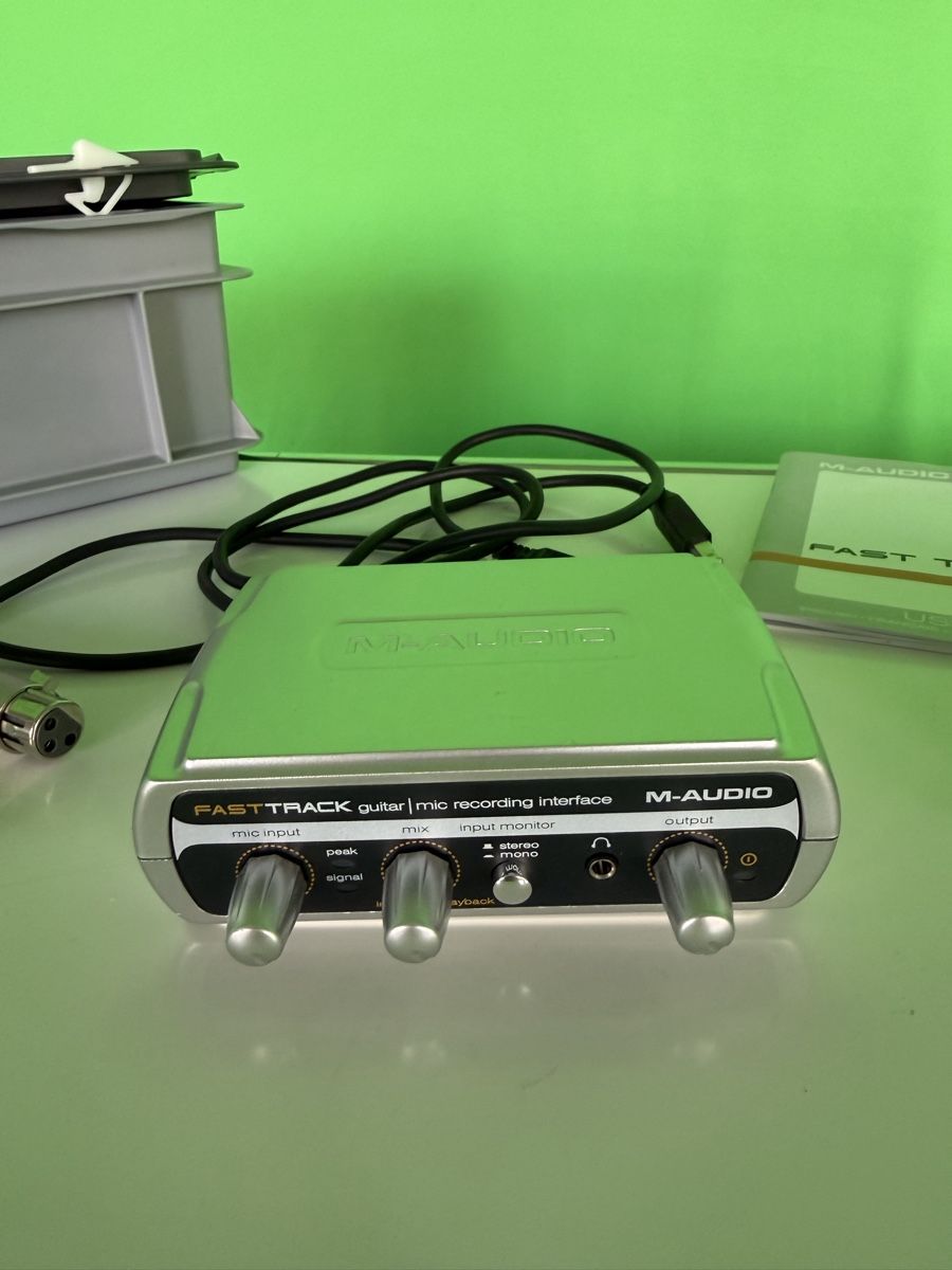 Musikinstrumente: M-Audio Fast Track USB Audio Interface gut erhalten – Gebraucht aus Nänikon von macqua 2