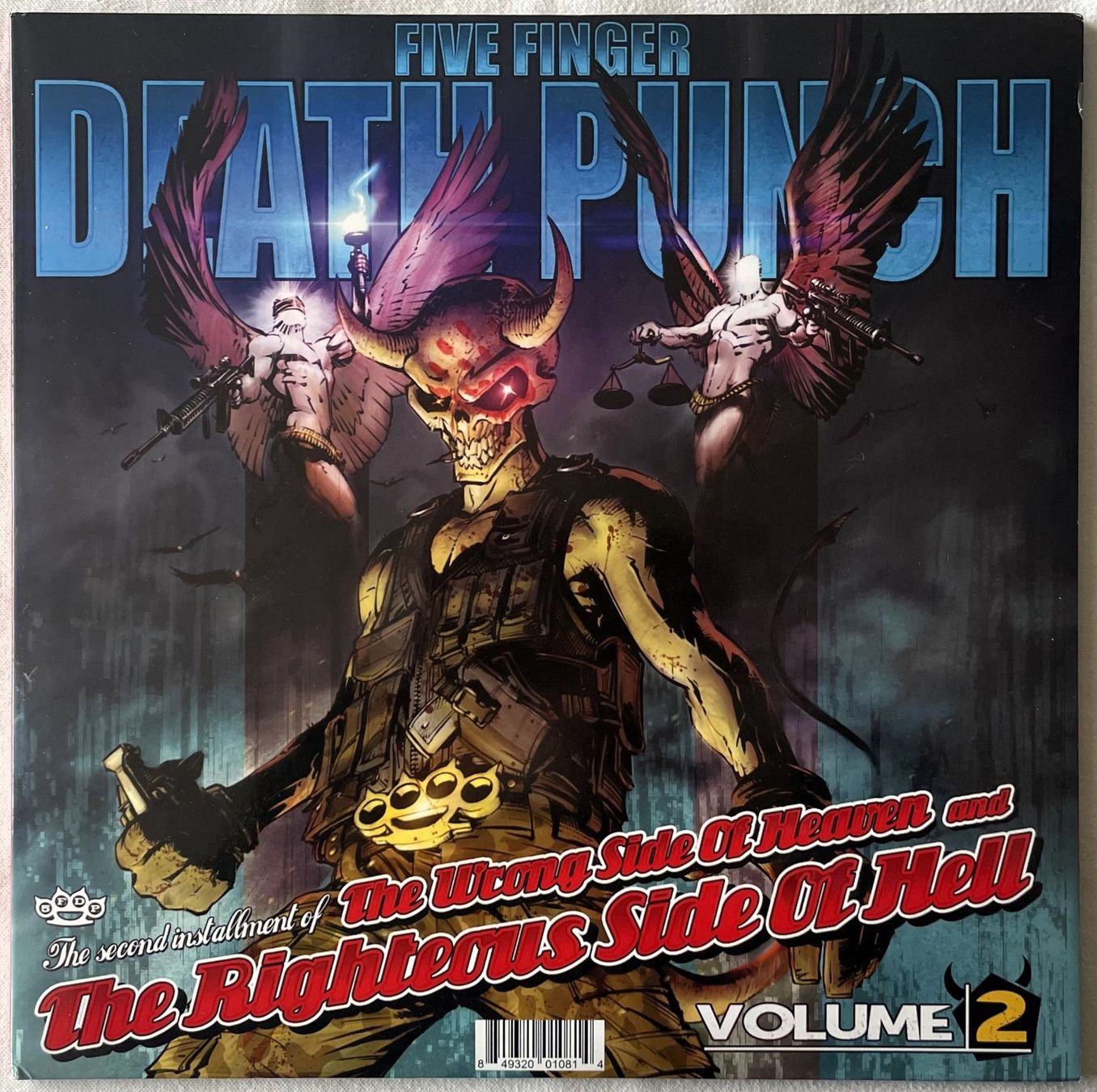 Vinyles: Five Finger Death Punch ‎– The Wrong Side - 2 x Clear Vinyl – Neuf (Voir description) à Uster par Zardodel 1