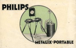 Erstes Portable Röntgen Gerät Philips Metalix, 1928 -1931