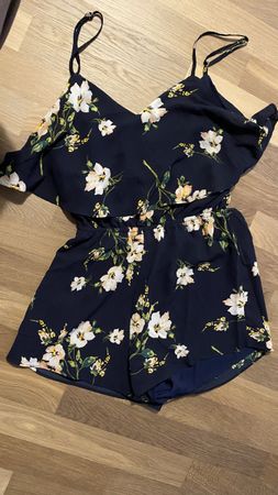 Jumpsuit mit Blumenmuster
