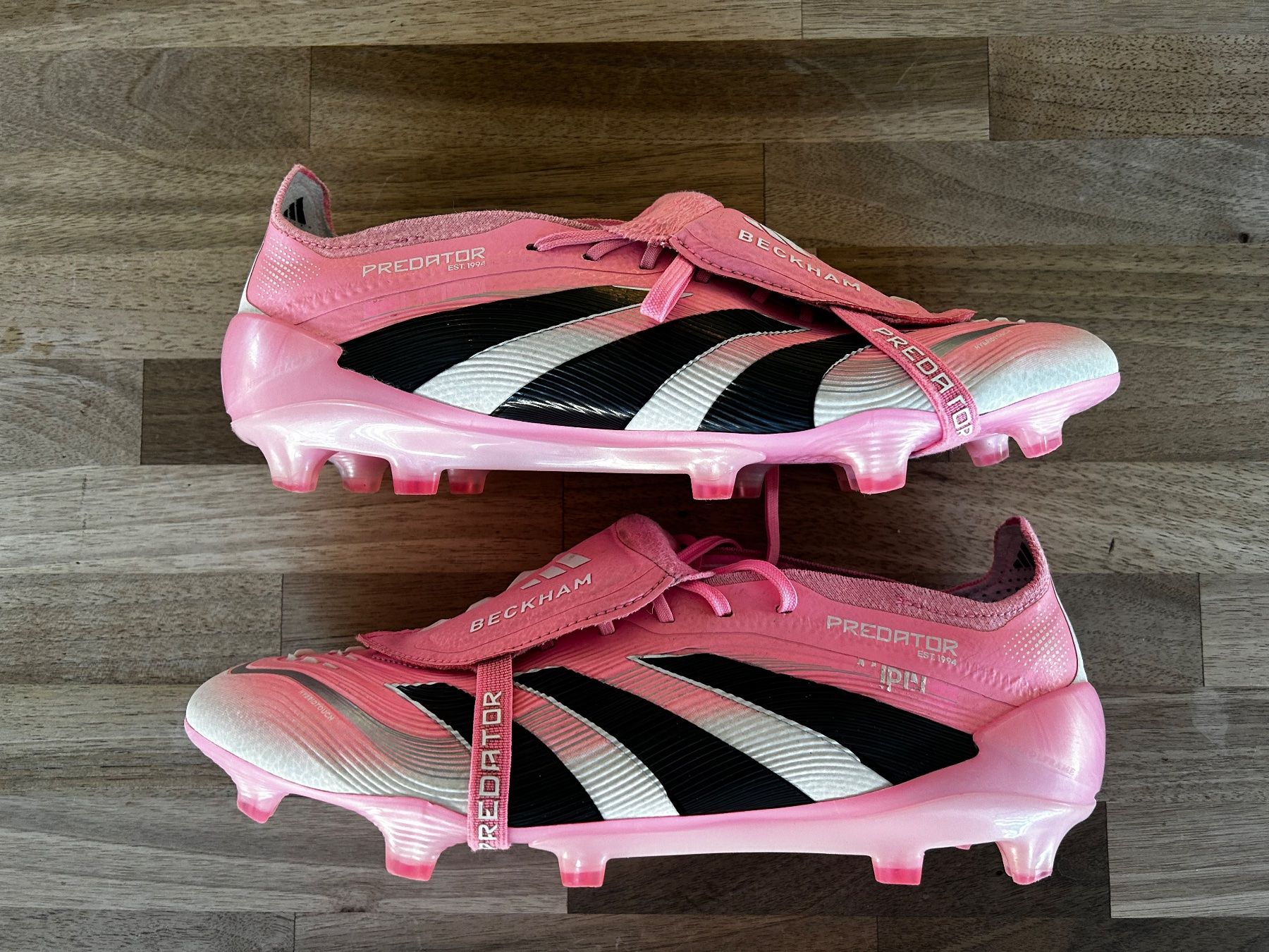 Adidas Predator Elite FT FG Beckham Icon Rosa Gr. 9 (Gebraucht) in ...
